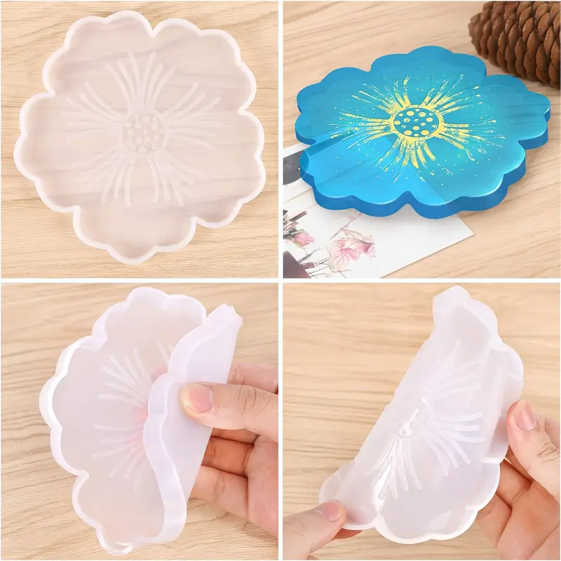 DIY Sakura Shaped Resin Mold - – обзор и цена Geode Mold Silicone