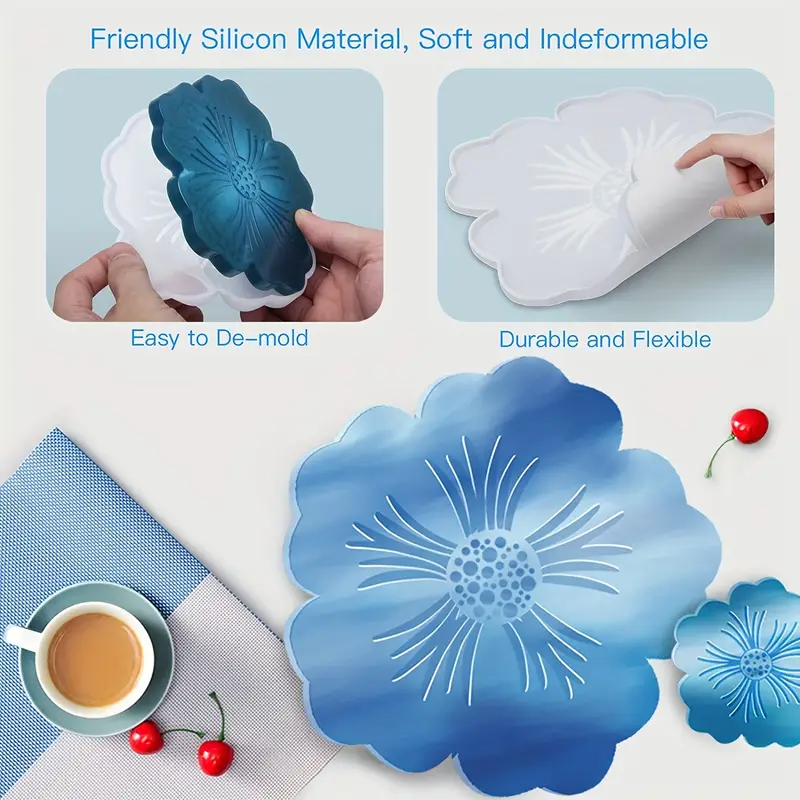 DIY Sakura Shaped Resin Mold - – обзор и цена Geode Mold Silicone