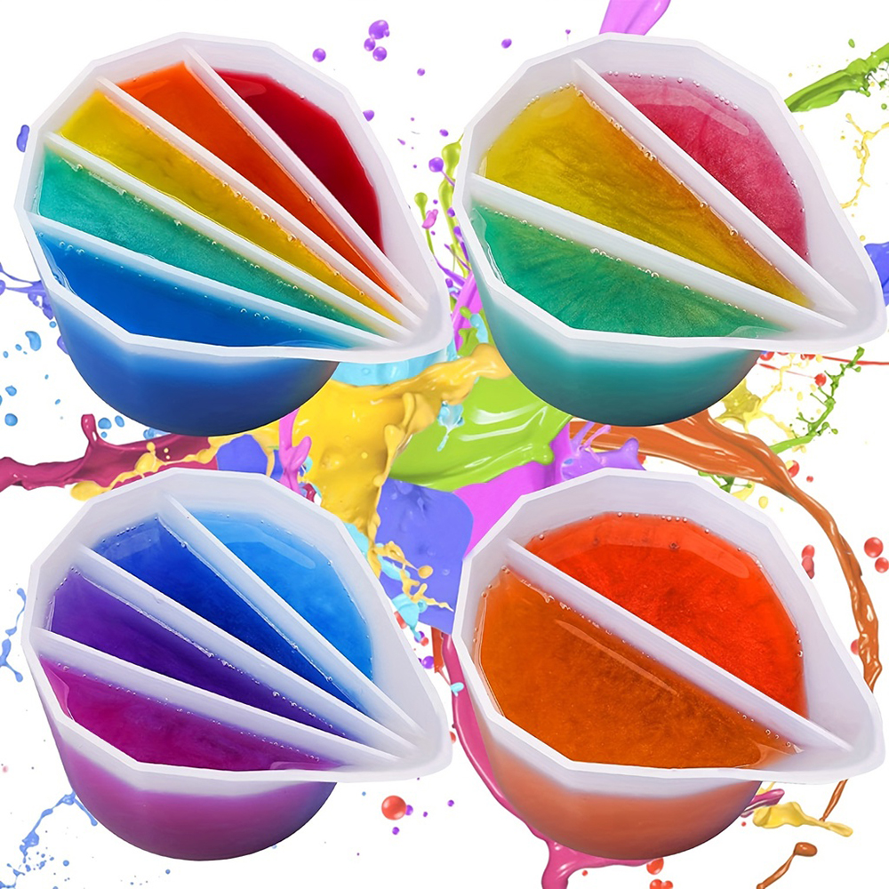2/3/4/5 Grids Silicone Split C – обзор и цена Mixing Cup Silicone