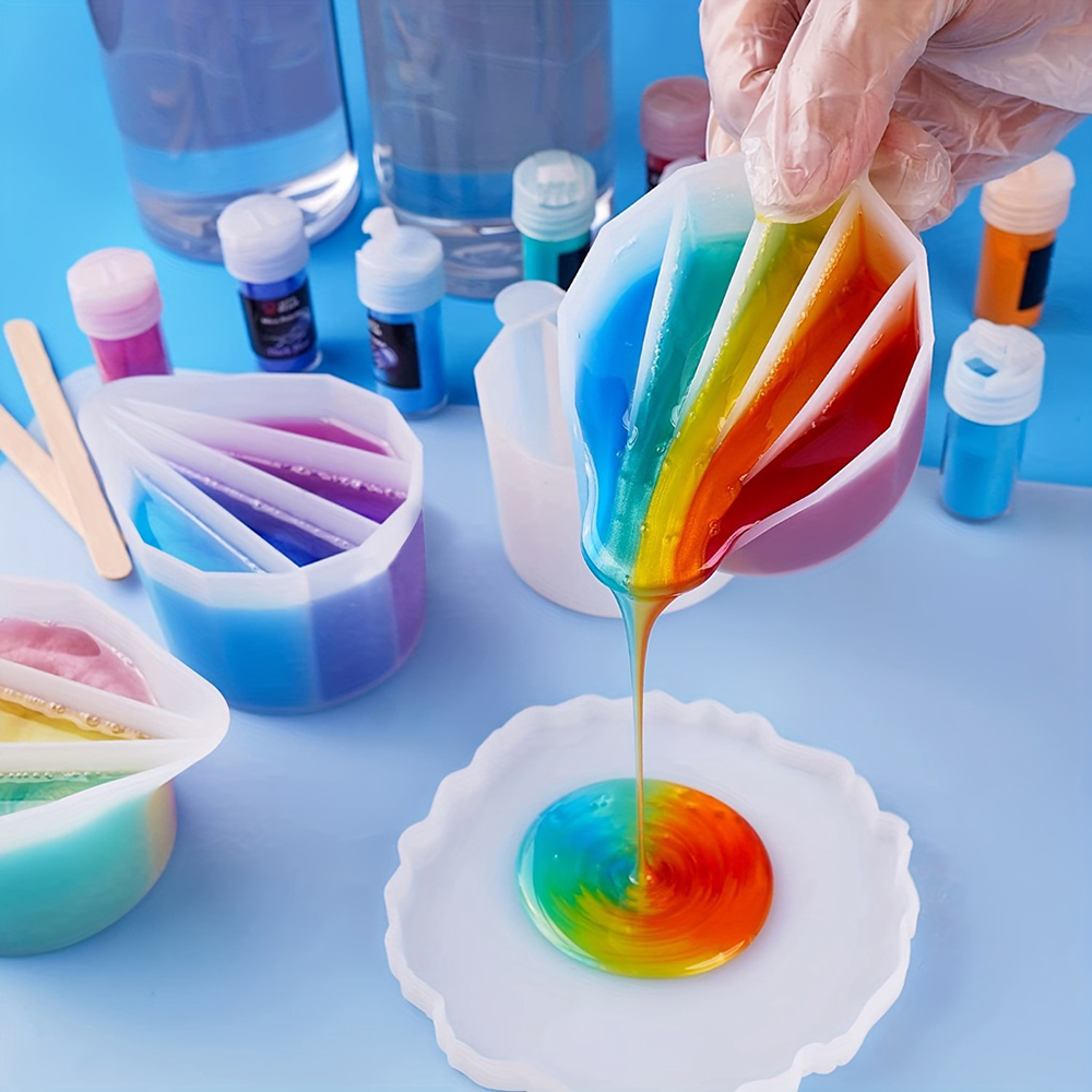 2/3/4/5 Grids Silicone Split C – обзор и цена Mixing Cup Silicone