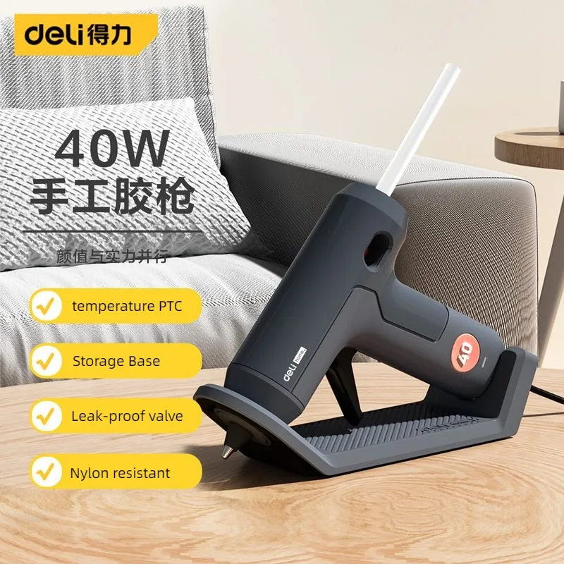 Deli 40W Hot Melt Glue Gun Wit – обзор и цена Heat Gun Small