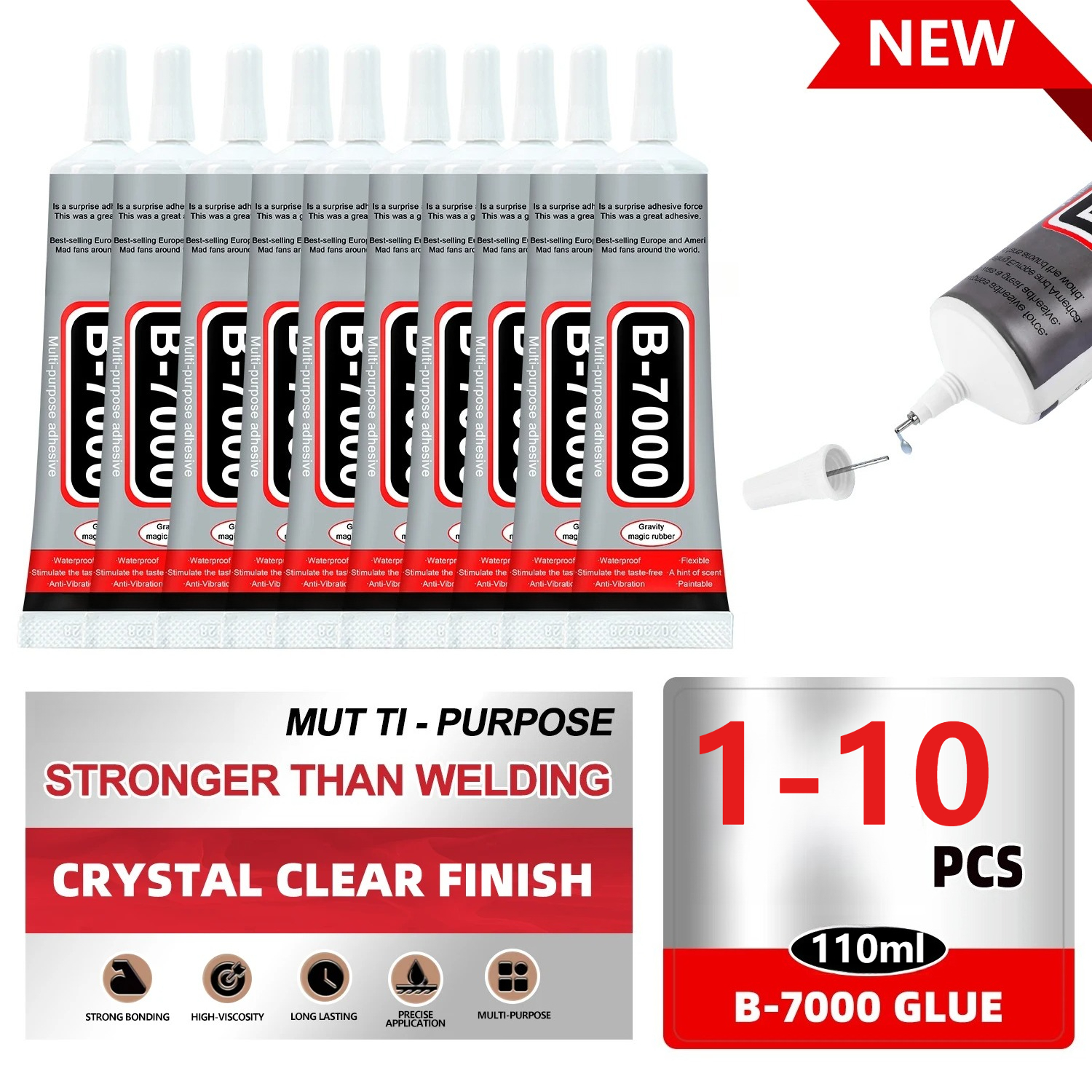 Super Glue B-7000 Loolifl 1-10 – обзор и цена Resin Crafts