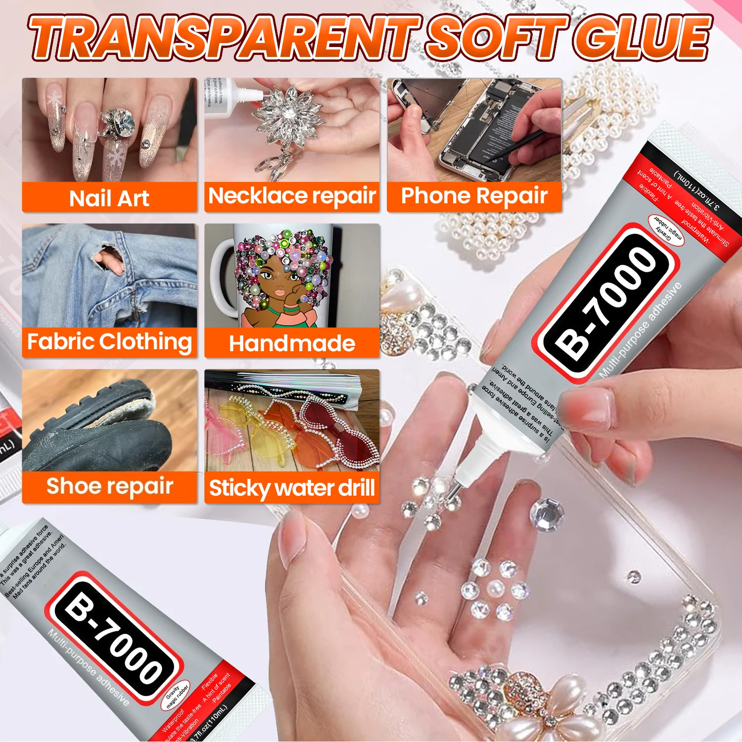 Super Glue B-7000 Loolifl 1-10 – обзор и цена Resin Crafts
