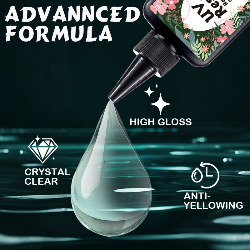 Newly Upgraded Crystal Clear H – обзор и цена Epoxy Uv Resin Kit