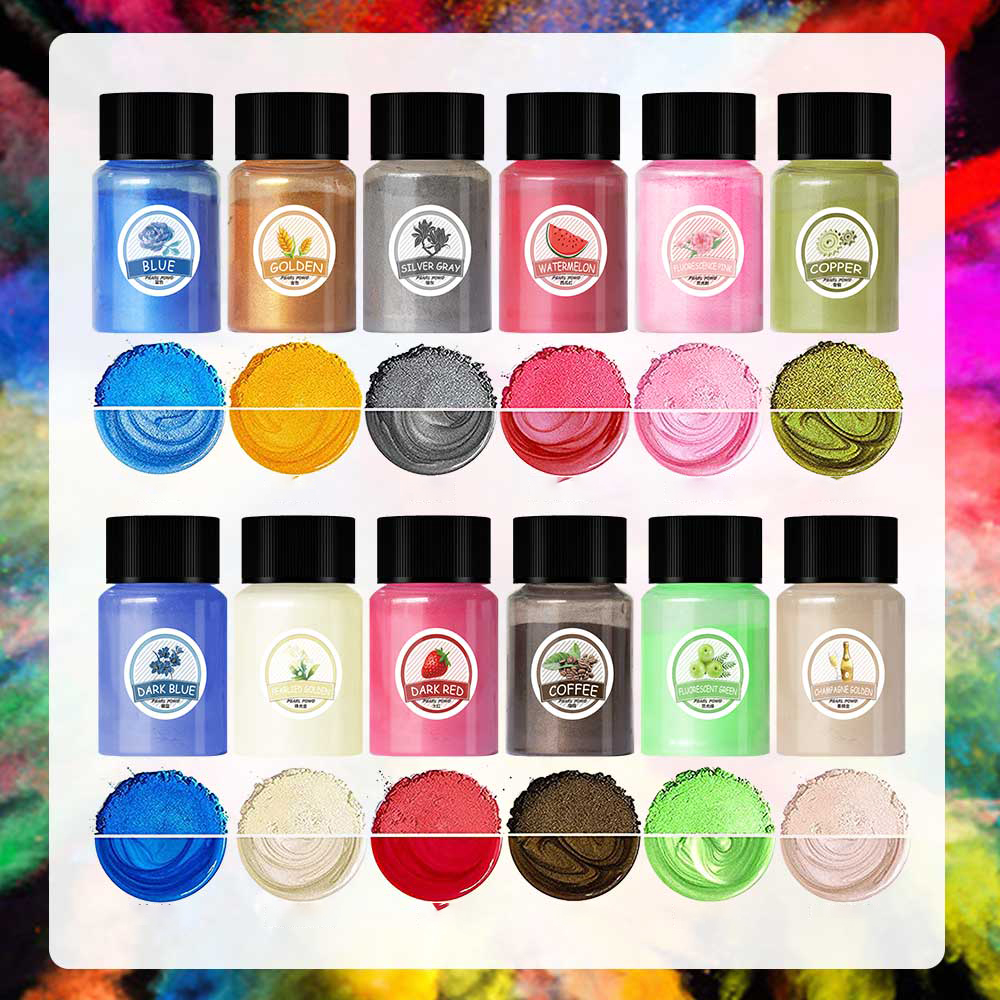 10ml Pearl Powder Epoxy Resin  – обзор и цена Resin Pigment Set