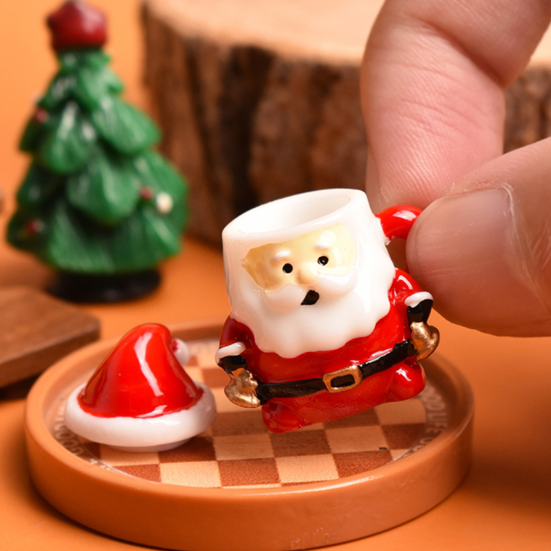 Mini Santa Teacup Ornament - R – обзор и цена Resin Craft Material