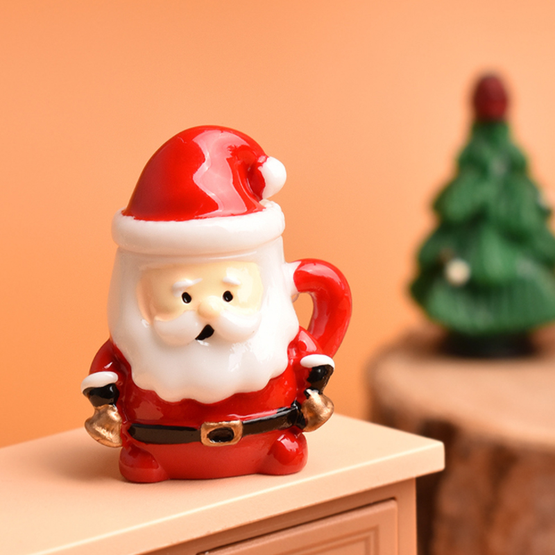 Mini Santa Teacup Ornament - R – обзор и цена Resin Craft Material