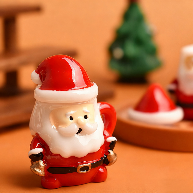 Mini Santa Teacup Ornament - R – обзор и цена Resin Craft Material