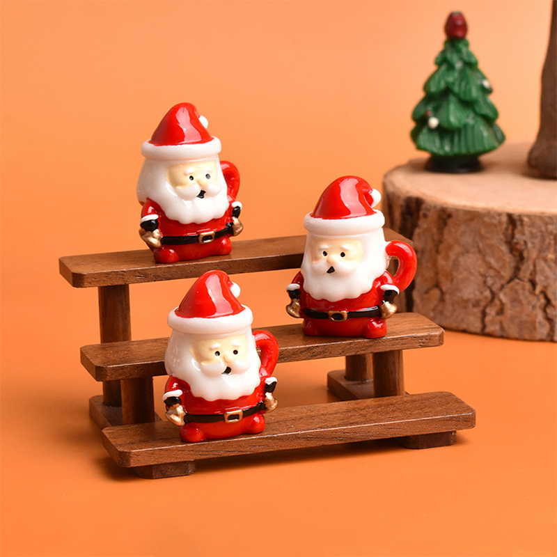 Mini Santa Teacup Ornament - R – обзор и цена Resin Craft Material
