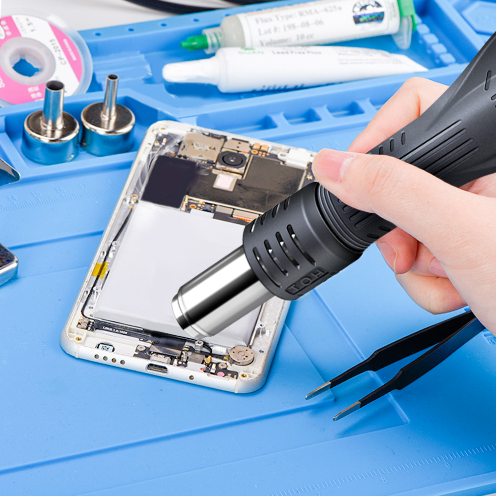 JCD HOT AIR GUN Soldering stat – обзор и цена Heat Gun Small