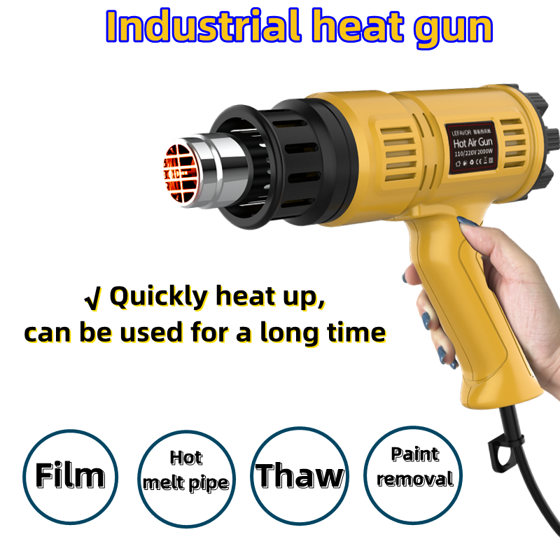 2000W Hot Air Gun Mini Constru – обзор и цена Heat Gun Small