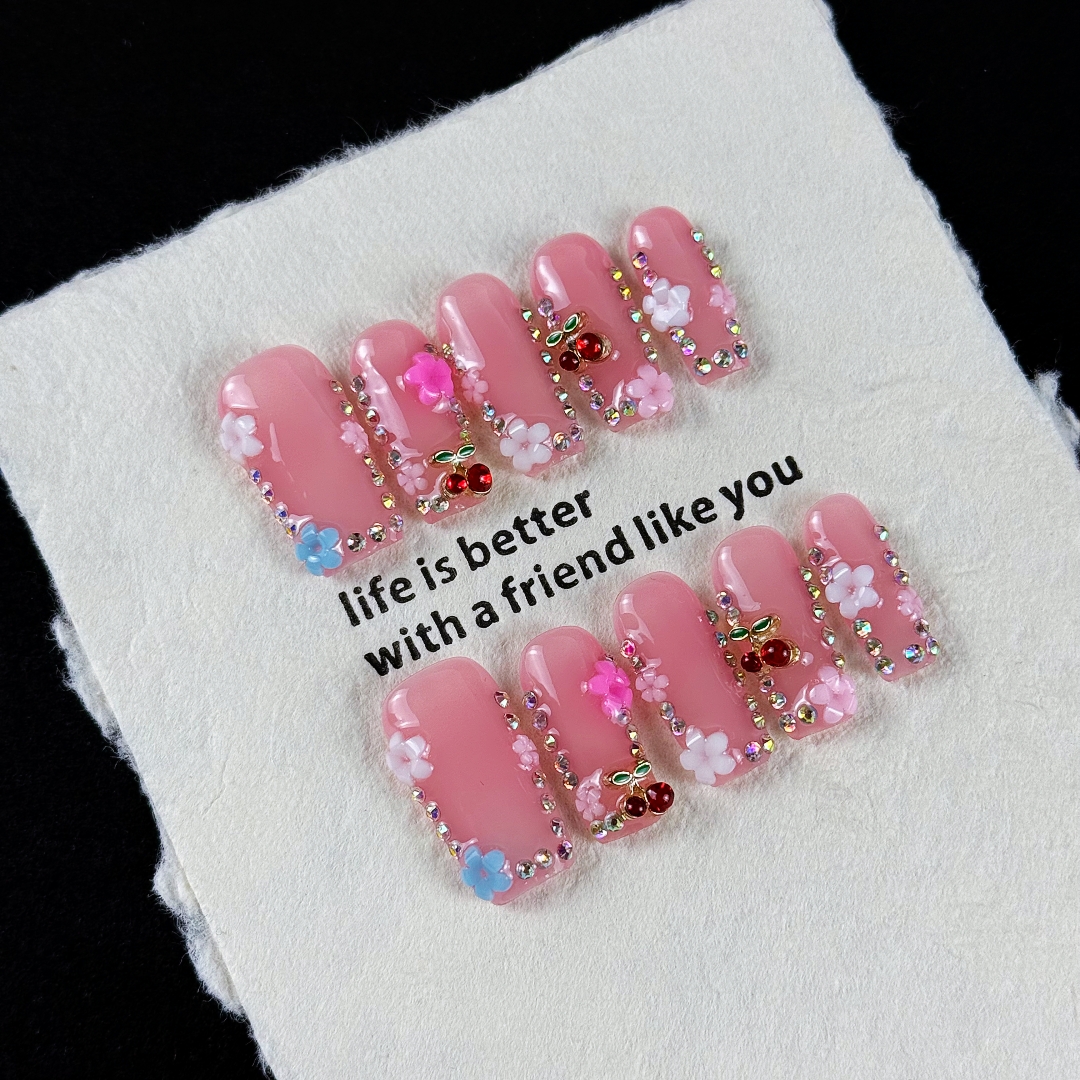 10pcs high-end Sweet girl styl – обзор и цена Resin Craft Material