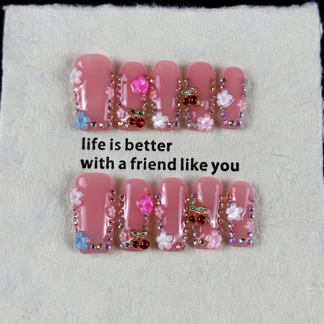 10pcs high-end Sweet girl styl – обзор и цена Resin Craft Material
