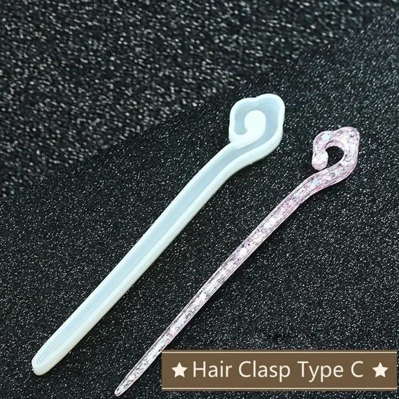 New Transparent Hairpin Silico – обзор и цена Resin Craft Material
