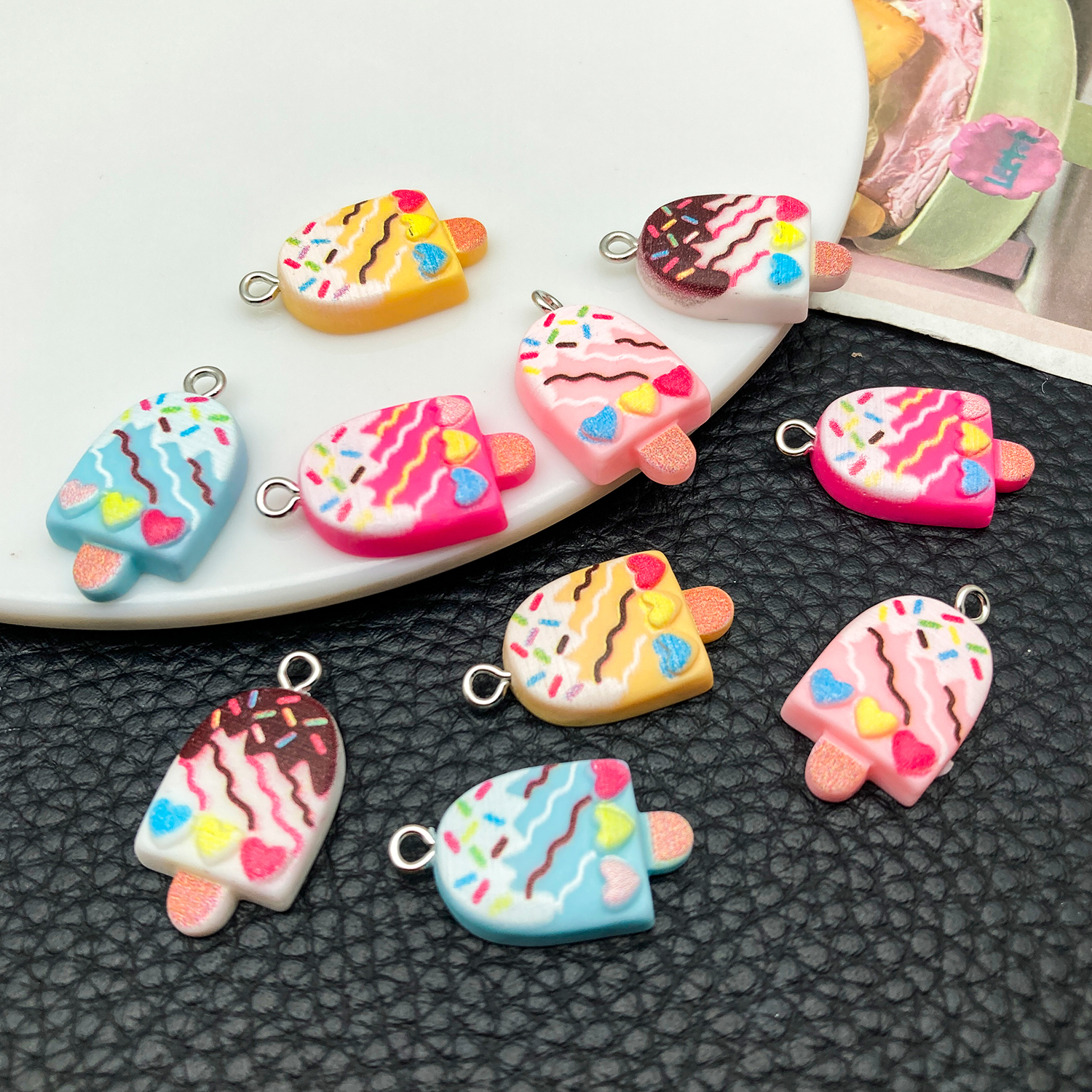 5/10pcs Cute Fashion Resin Acr – обзор и цена Resin Craft Projects