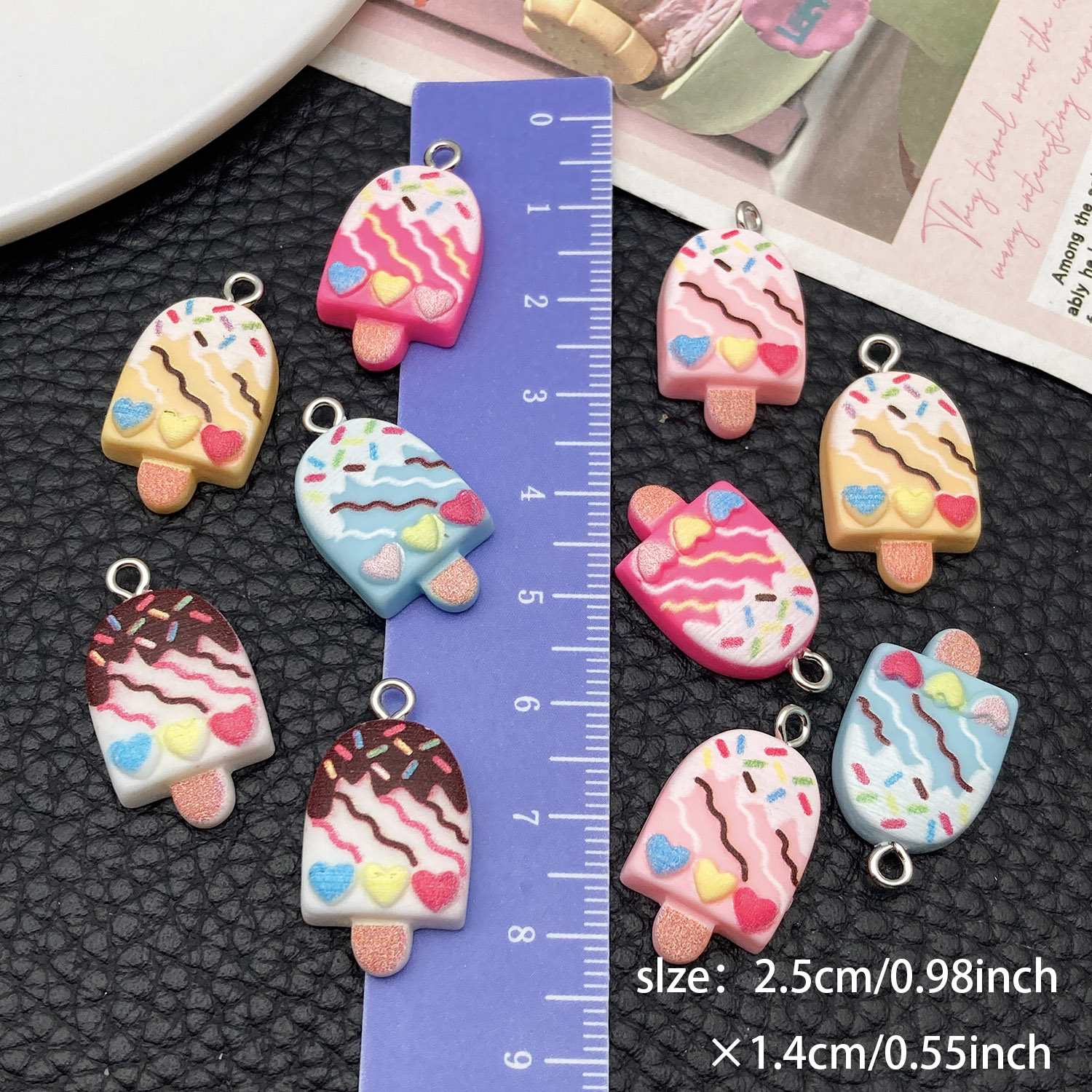 5/10pcs Cute Fashion Resin Acr – обзор и цена Resin Craft Projects