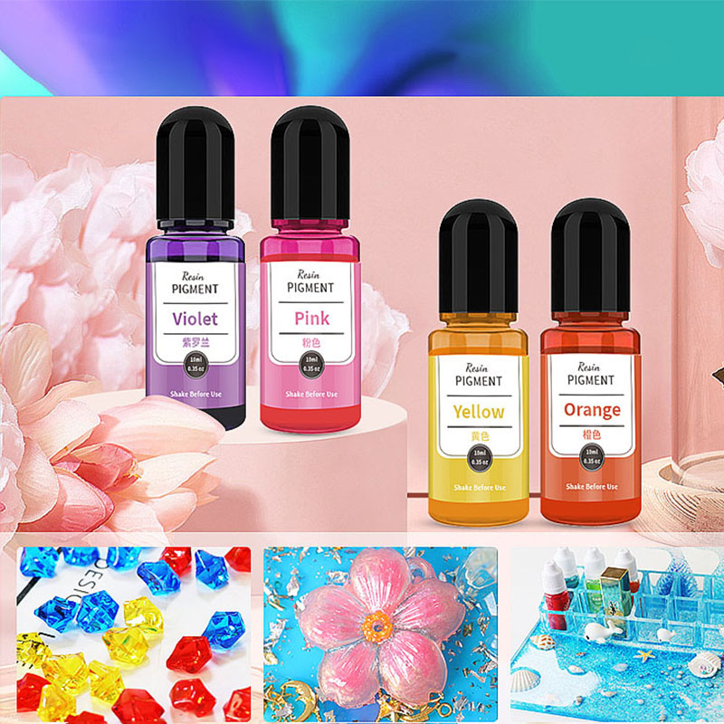 24/30 Colors Set 10ml Epoxy Re – обзор и цена Resin Pigment Set