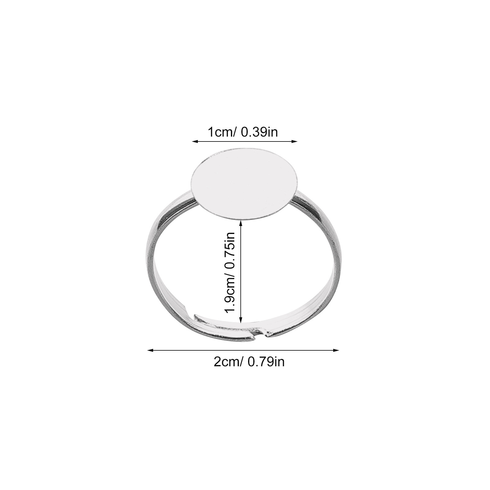 20Pcs Adjustable Blank Ring Fi – обзор и цена Resin Crafts