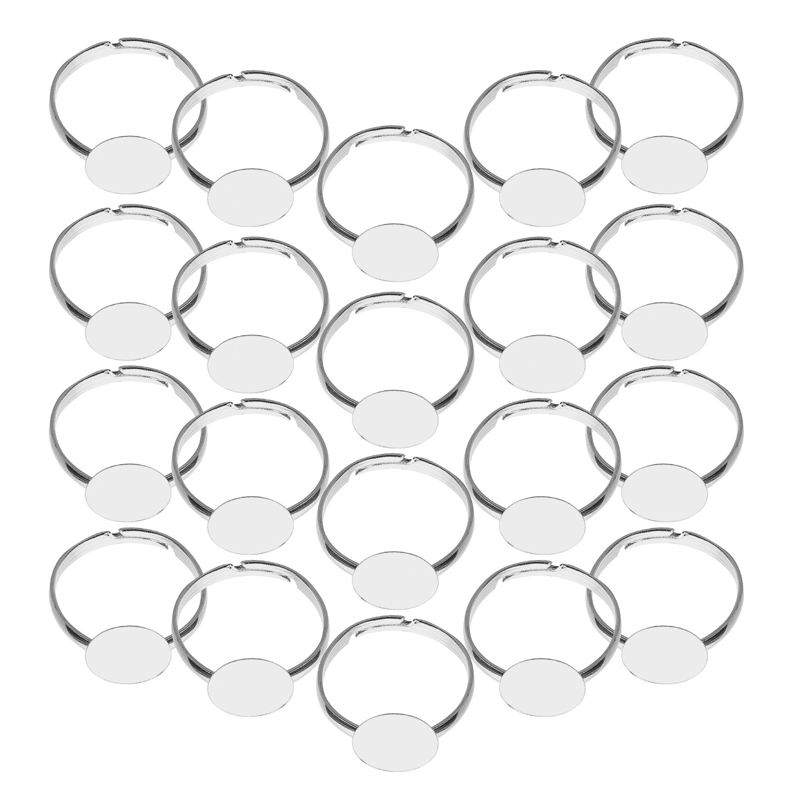 20Pcs Adjustable Blank Ring Fi – обзор и цена Resin Crafts