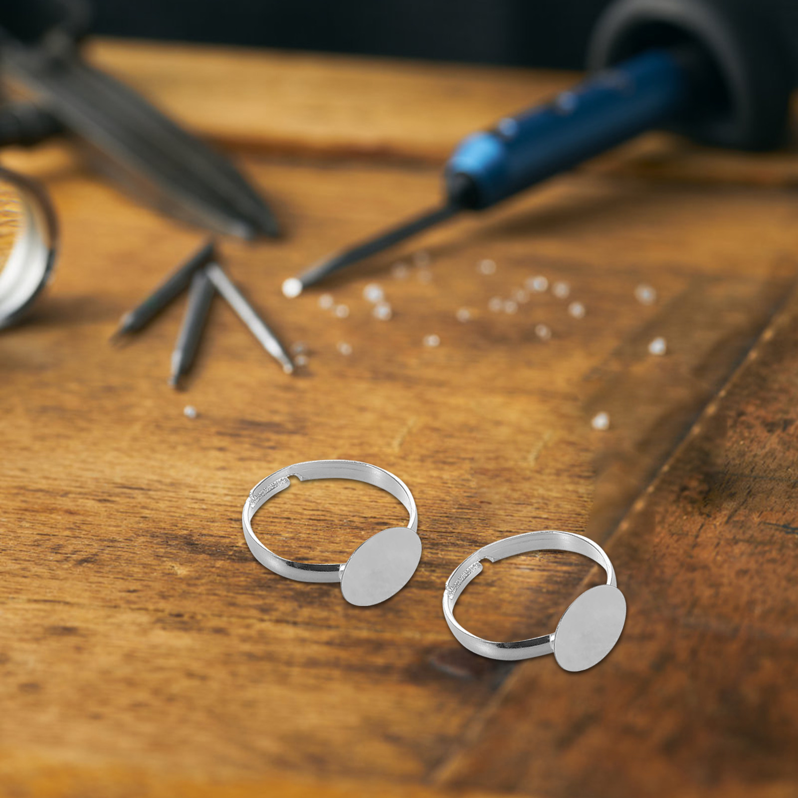 20Pcs Adjustable Blank Ring Fi – обзор и цена Resin Crafts