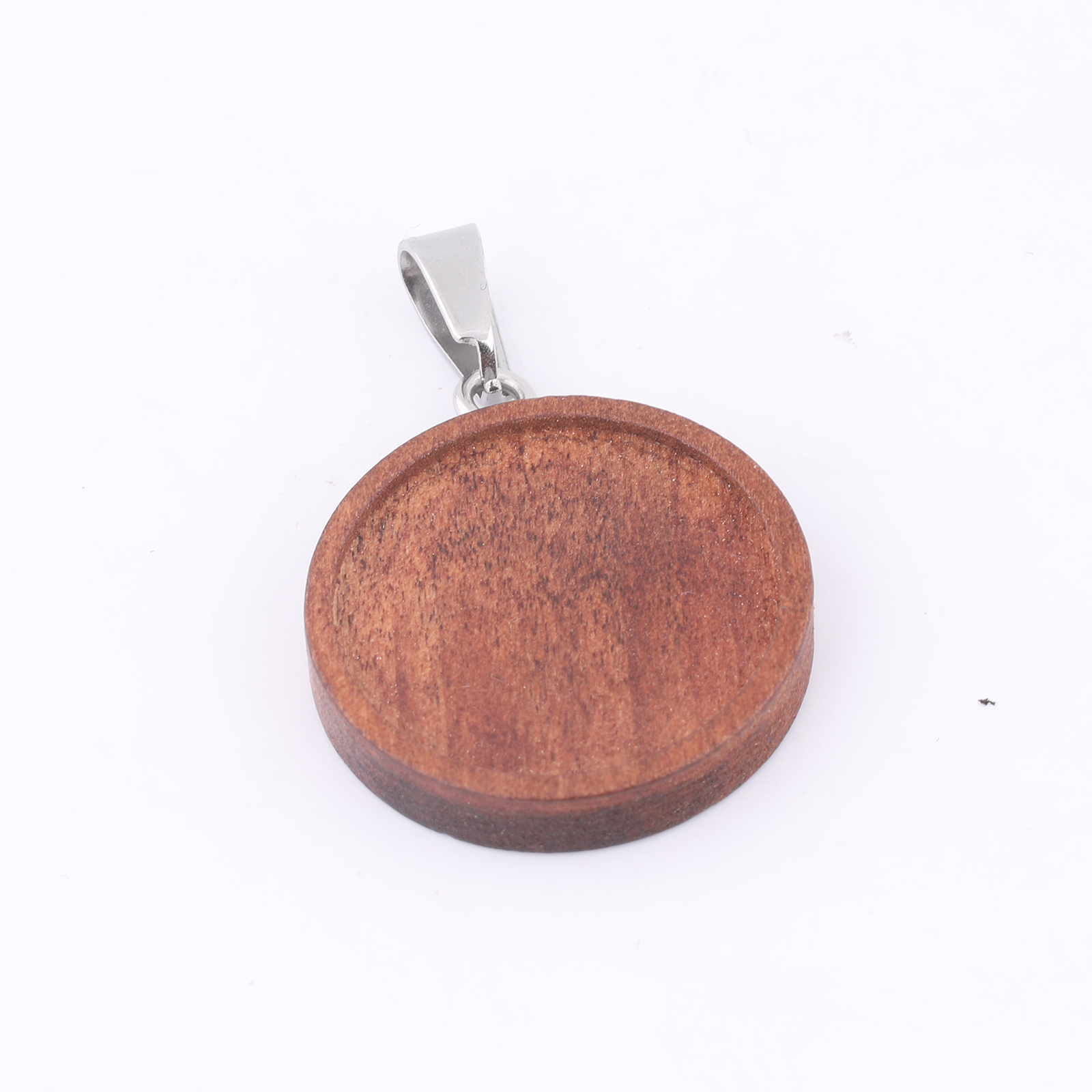 10pcs 20mm Round Wood Cabochon – обзор и цена Bezels Set Pendant
