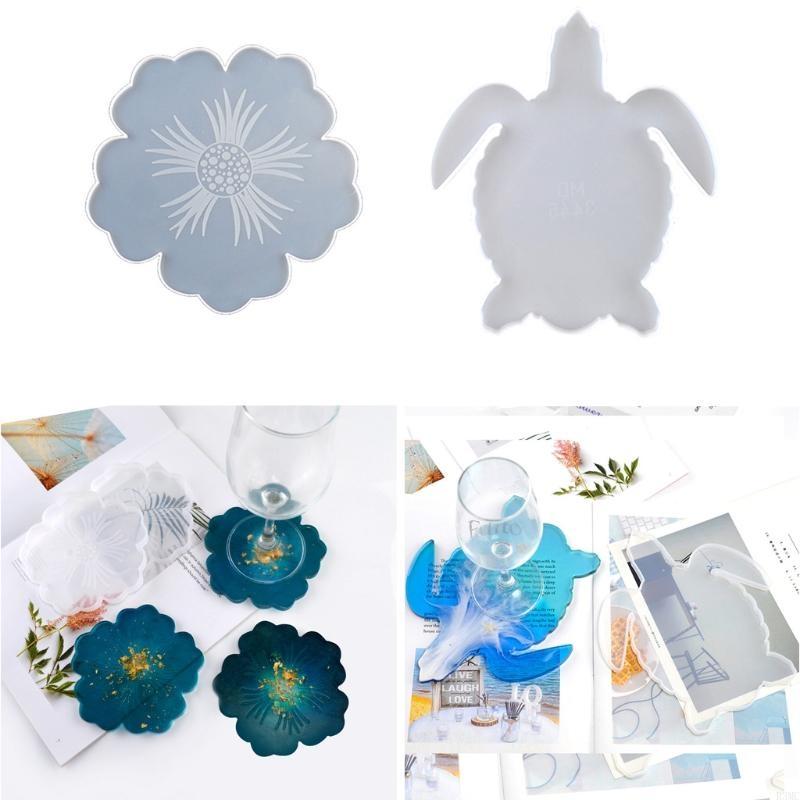 R3MC 2Pcs DIY Flower Silicone  – обзор и цена Geode Mold Silicone