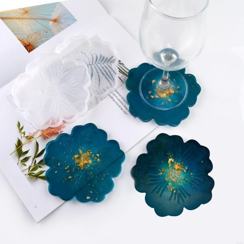 R3MC 2Pcs DIY Flower Silicone  – обзор и цена Geode Mold Silicone