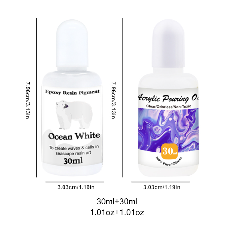 Acrylic Infusion Oil & Epoxy R – обзор и цена Resin Pigment Set