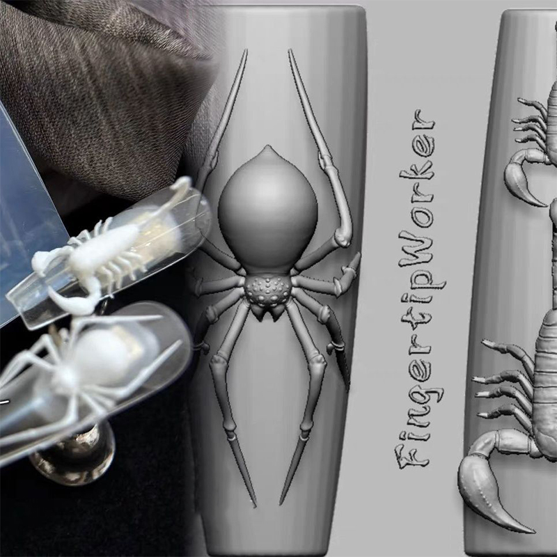 3D Spider Scorpion Silicone Na – обзор и цена Resin Pigment Set