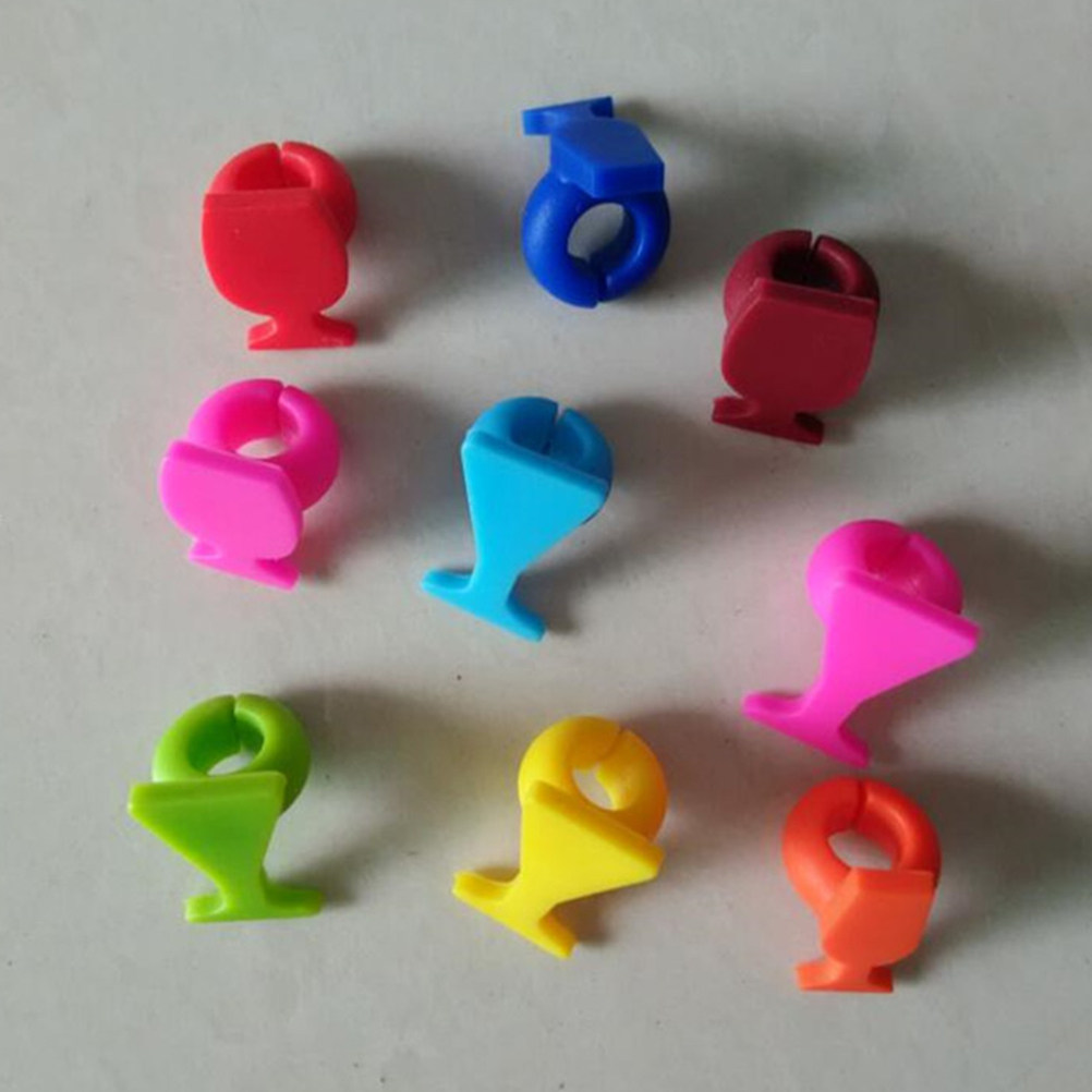 8Pcs Reusable Silicone Wine Gl – обзор и цена Mixing Cup Silicone