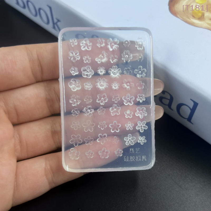 Pcs Silicone Nail Art Mold Flo – обзор и цена Resin Pigment Set