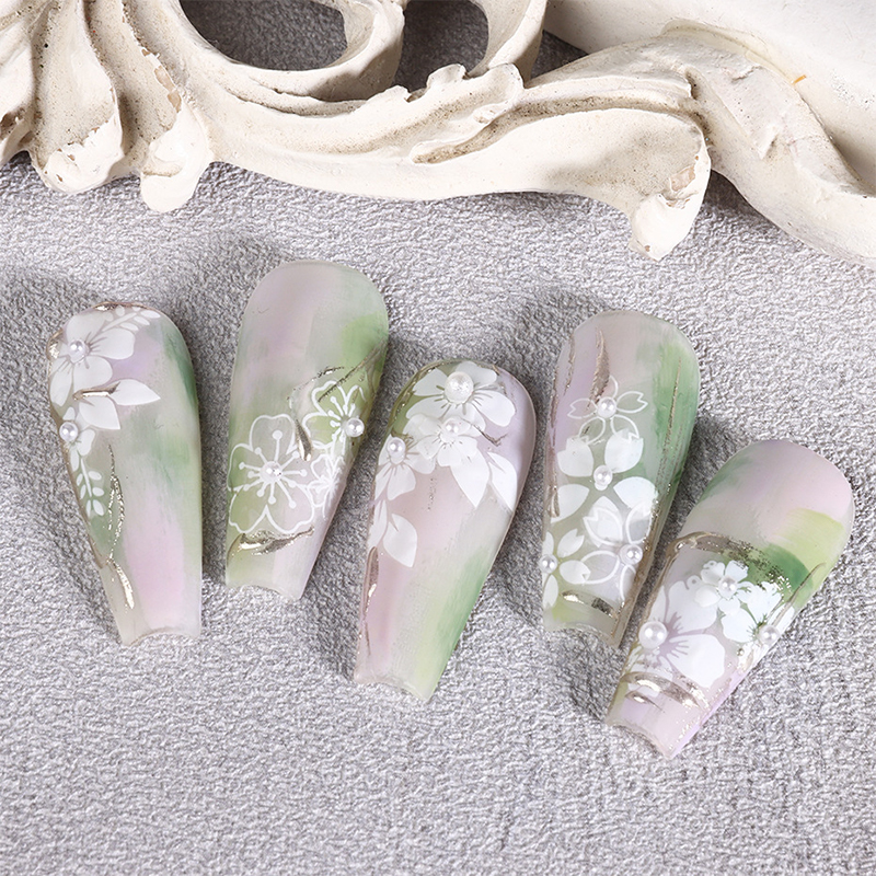 Pcs Silicone Nail Art Mold Flo – обзор и цена Resin Pigment Set