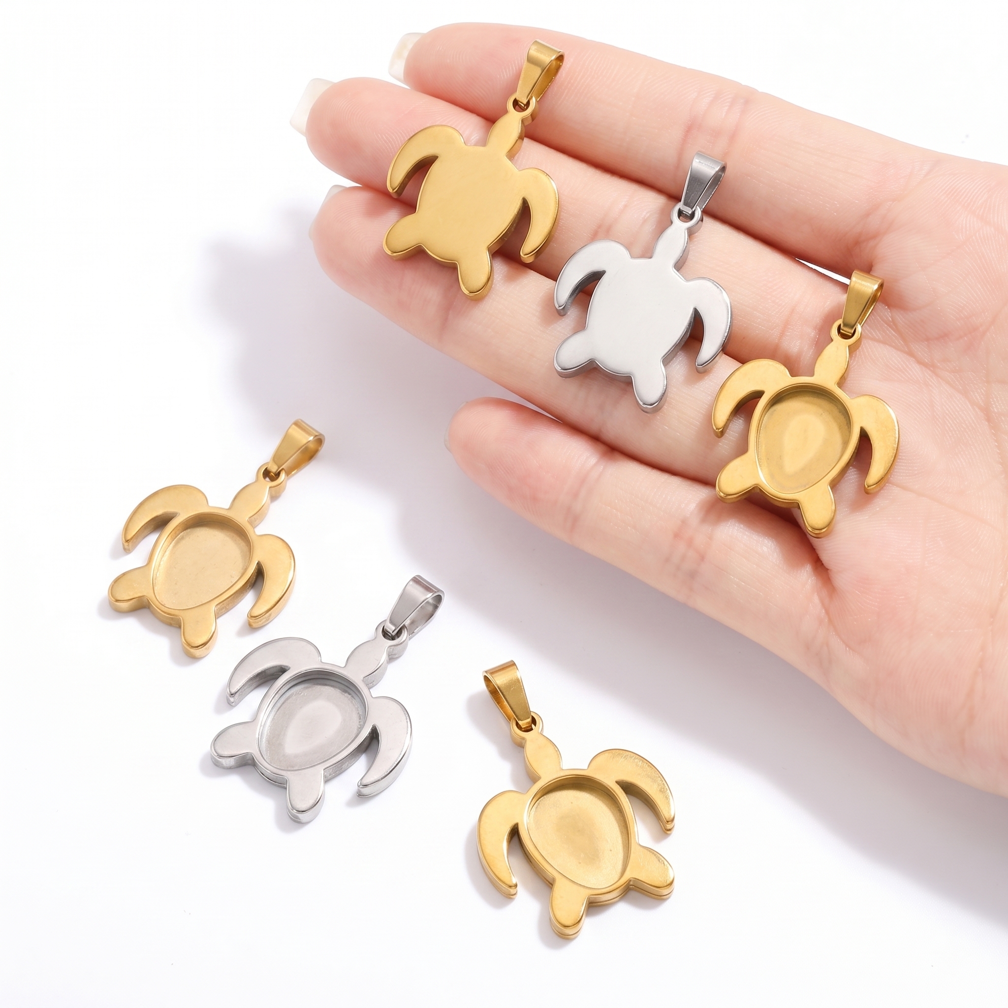 5pcs Stainless Steel Turtle Pe – обзор и цена Resin Craft Projects