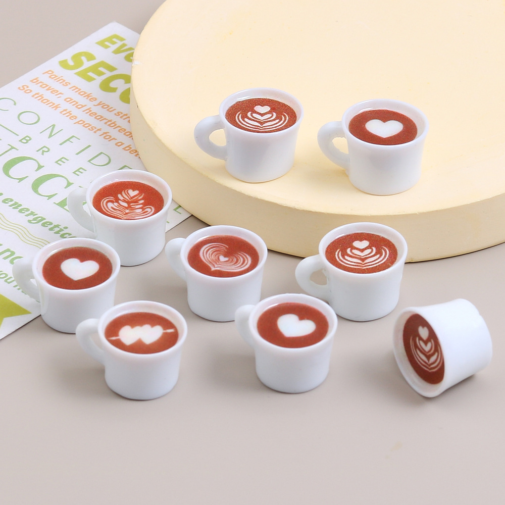 10pcs Love Heart Coffee Cup Re – обзор и цена Resin Craft Projects