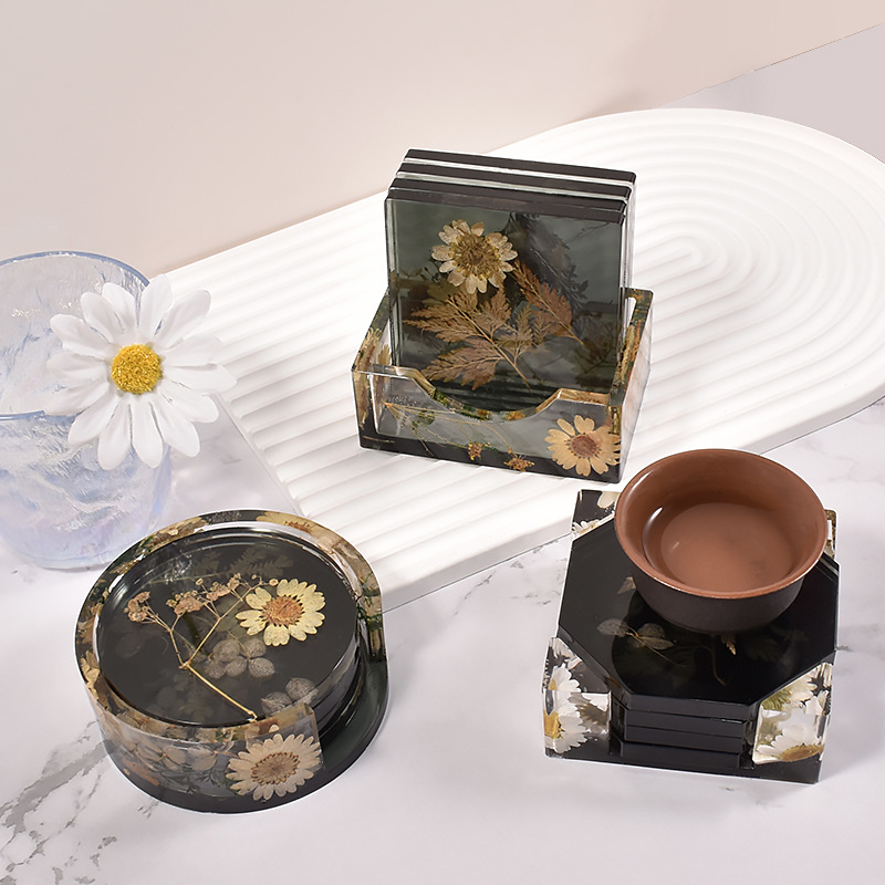 Silicone Coaster Storage Box M – обзор и цена Coaster Mold Round
