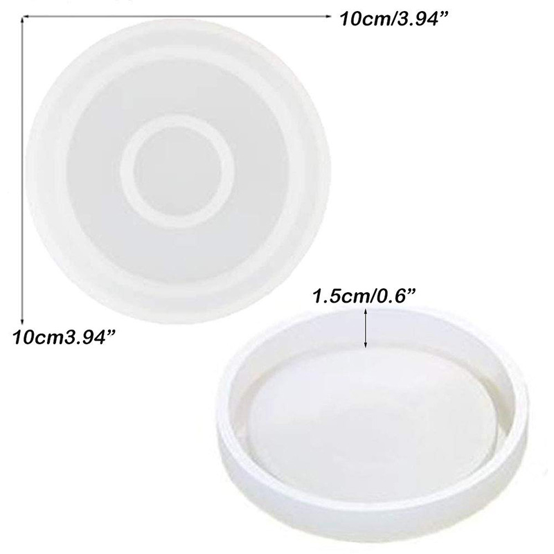 3 Pack Big DIY Round Coaster S – обзор и цена Coaster Mold Round