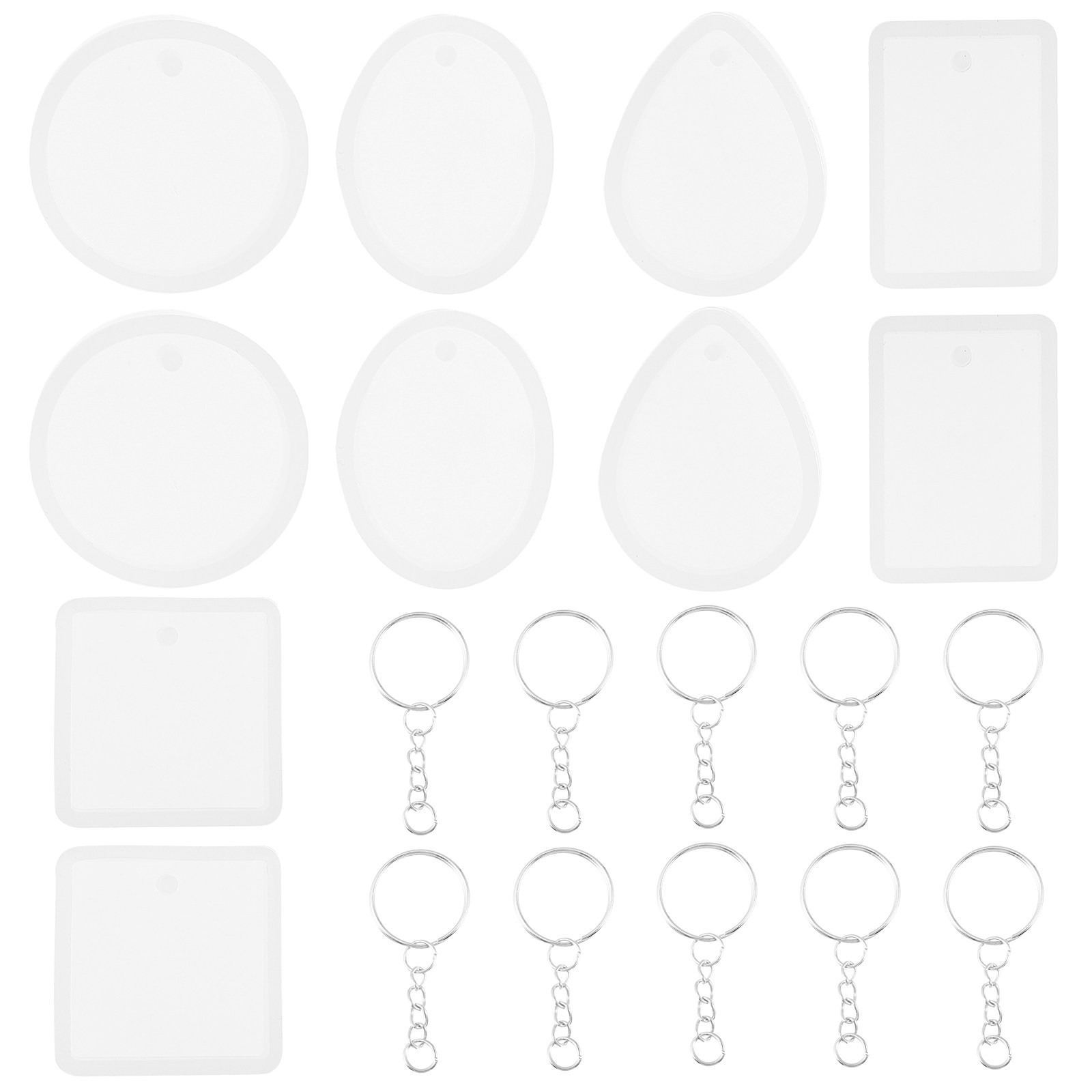 10pcs Diy Keychain Pendant Cha – обзор и цена Resin Crafts