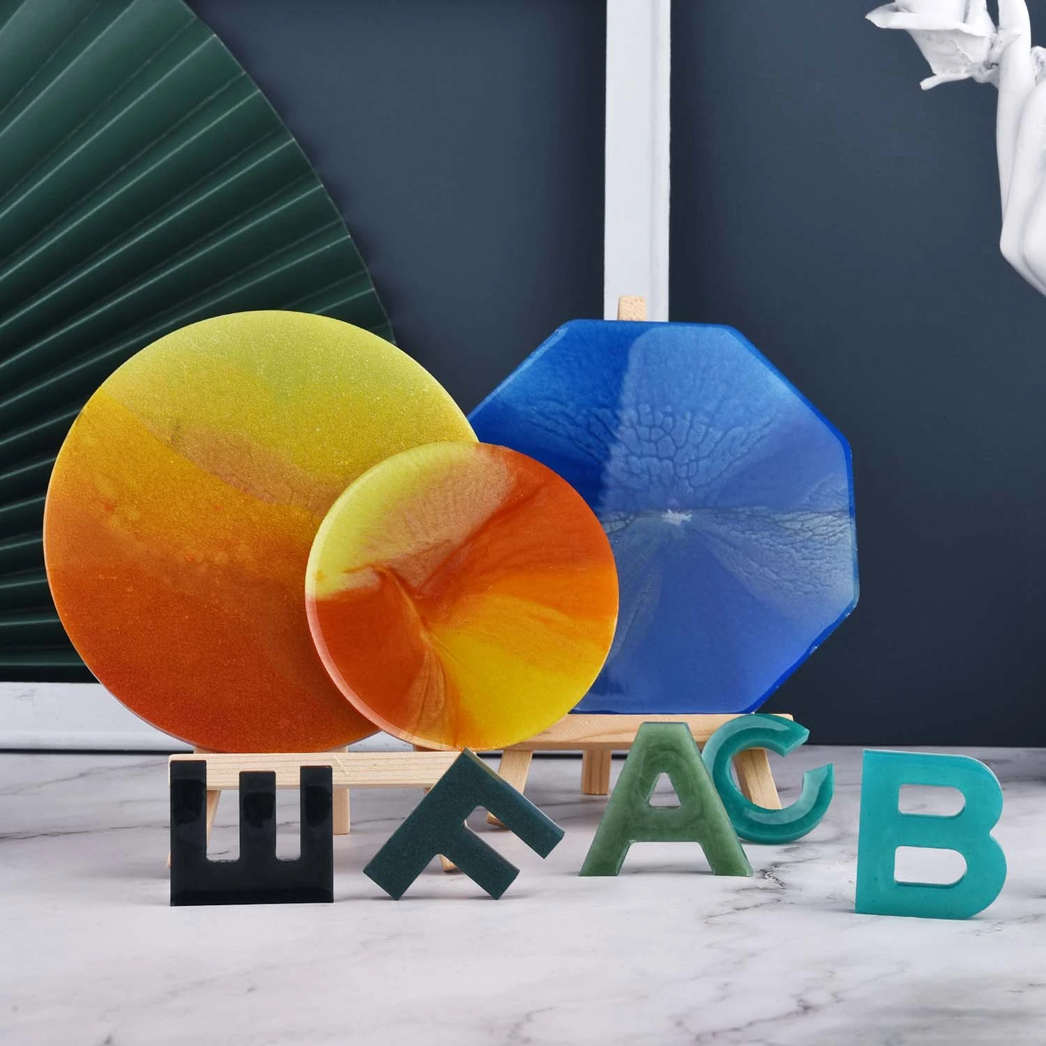 6 Colors/Set Pearlescent Powde – обзор и цена Resin Pigment Set
