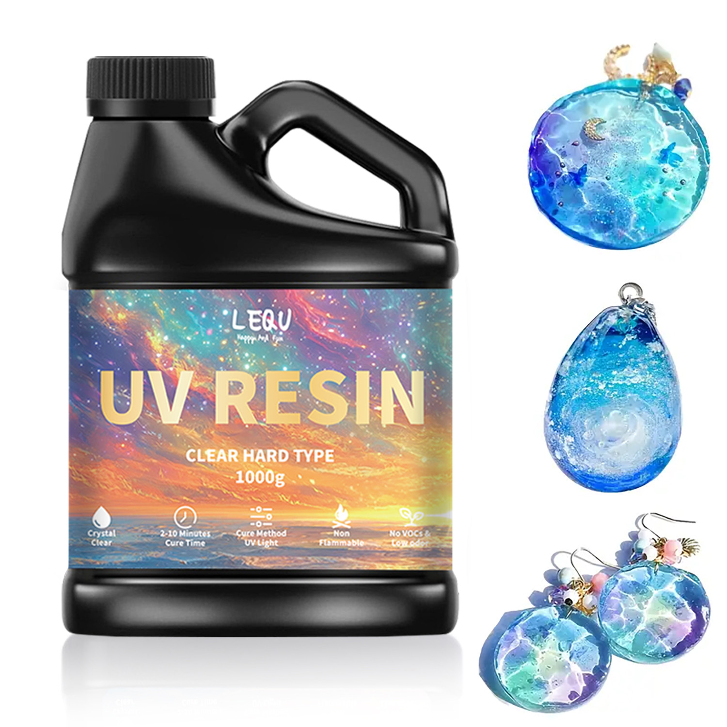 100/200/500/1000g UV Epoxy Res – обзор и цена Epoxy Uv Resin Kit